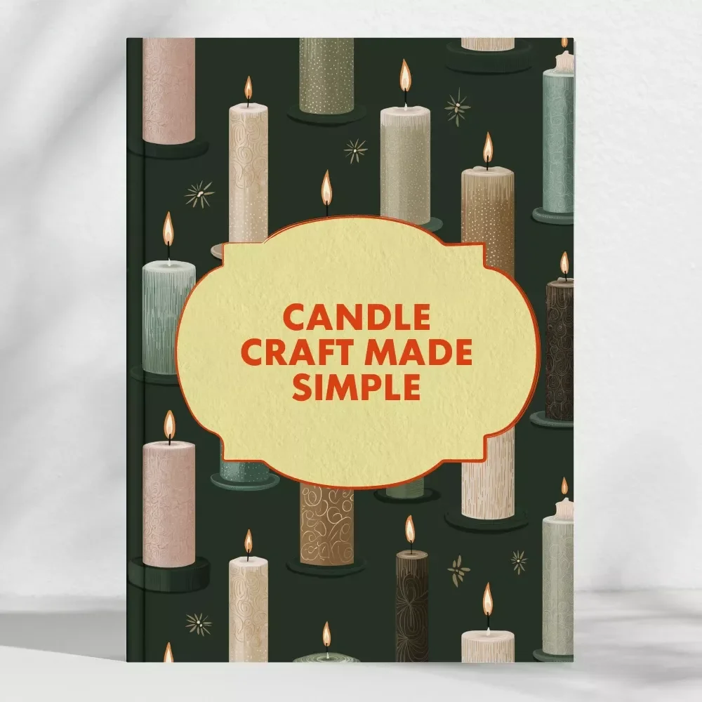 Candle Craft Made Simple | Step-by-Step Guide on How to Make Easy Homemade Candles to Give as a Gift | DIY Candle Making for Beginners Digital Download