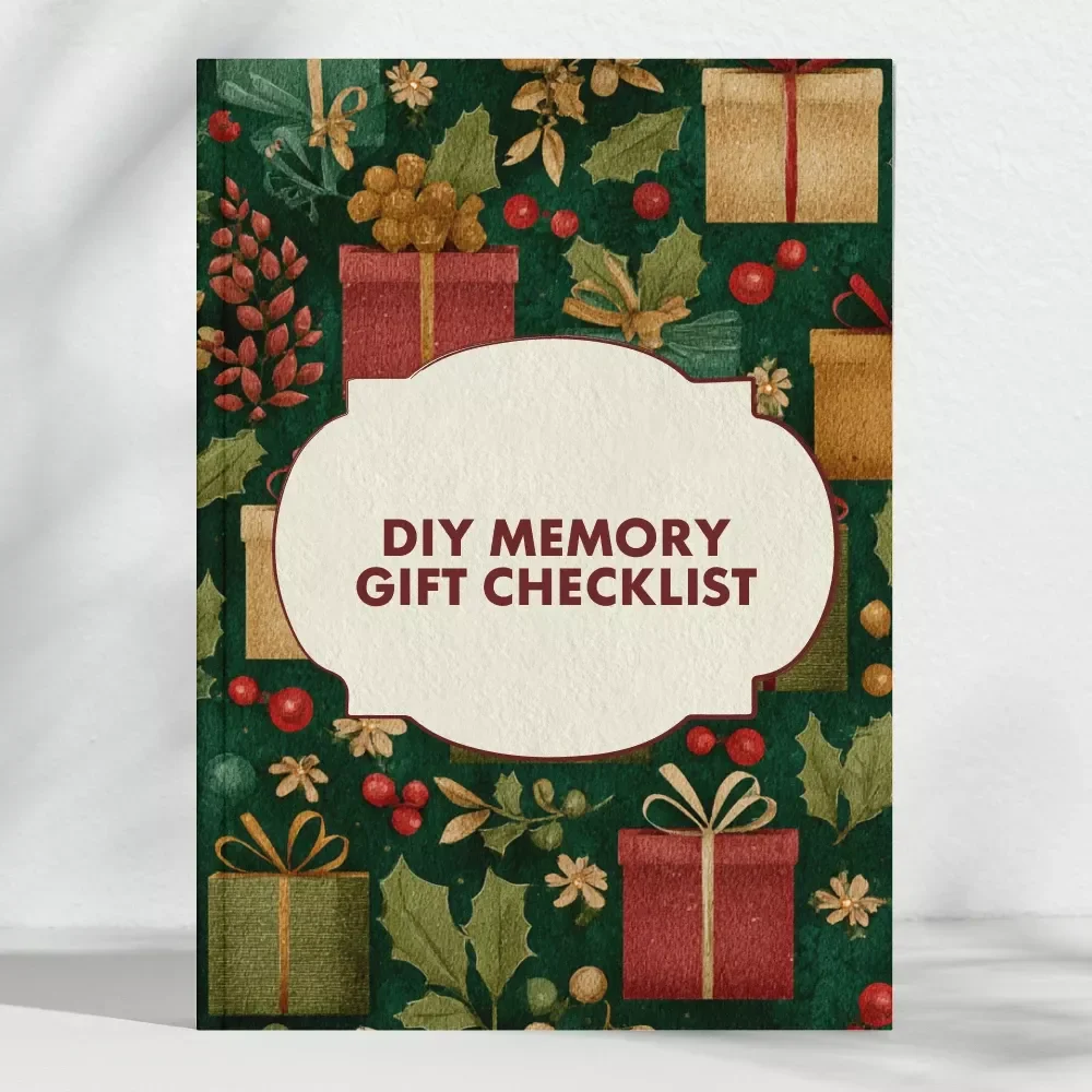Create Keepsakes That Actually Mean Something | DIY Memory Gift Checklist | Tips for DIY Memory Gifts | Printable Digital Download
