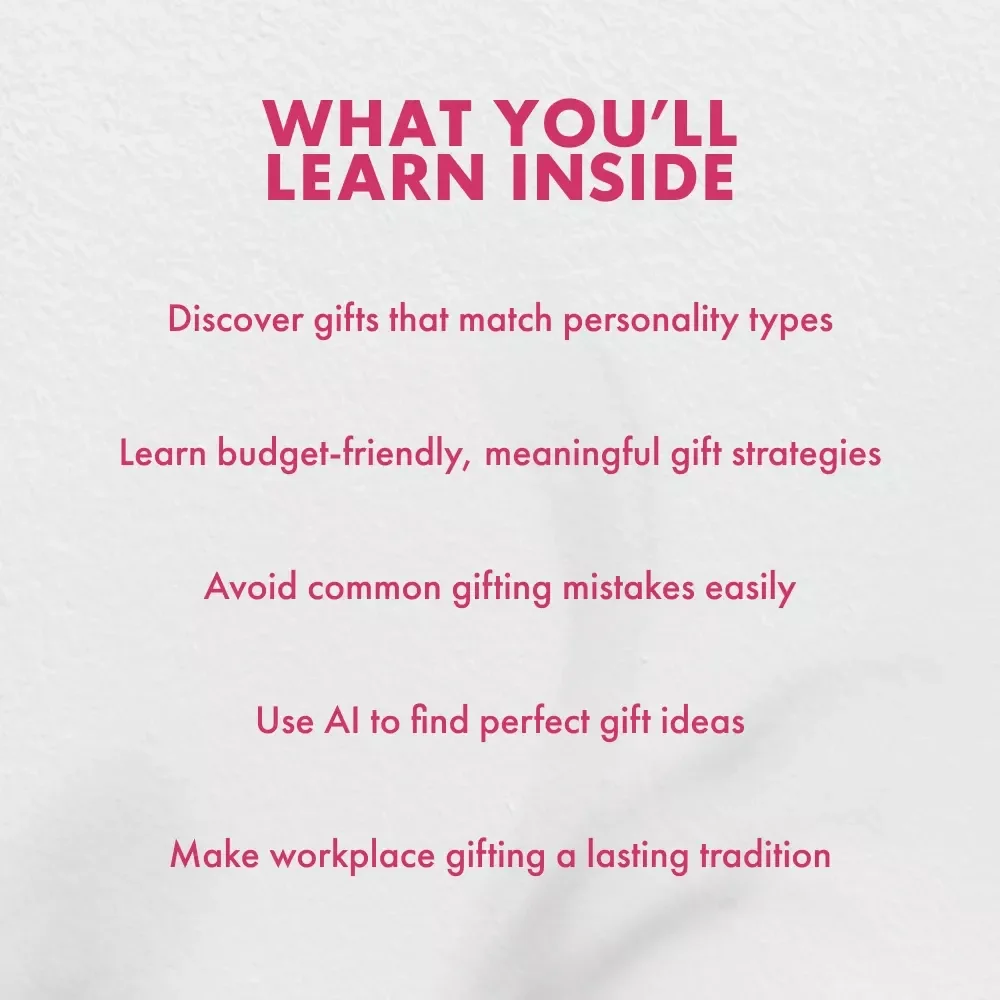 Gifts That Make Workdays Brighter – The Ultimate eBook Guide for Choosing What Gift to Give to a Coworker | Perfect Digital Download for Thoughtful Office Gifts, Team Appreciation, and Employee Morale Boost