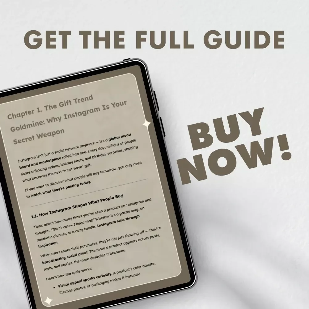 Finding Trending Gifts on Instagram with AI Smarts | Digital Guide for Creators, Online Sellers & Trend Hunters | How to Find Trending Gifts on Instagram Using AI Tools