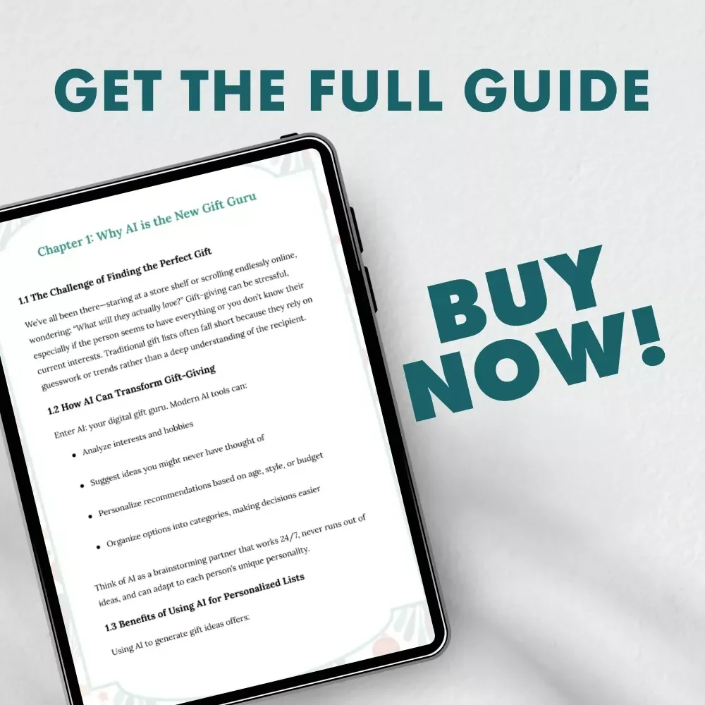 Using AI to Create Personalized Gift Lists in Minutes: A Step-by-Step Guide for Effortless Gift-Giving