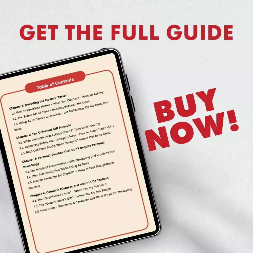 Perfect Gifts for People You Barely Know: A Thoughtful Guide to Giving the Perfect Present