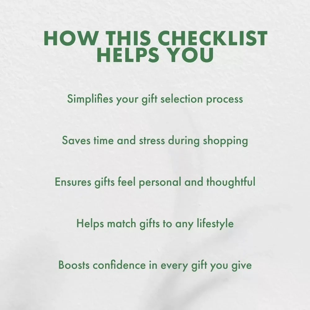 Checklist: How to Pick Gifts Everyone Will Like | Digital Download Gift Guide for Easy, Thoughtful, and Personalized Gift Giving