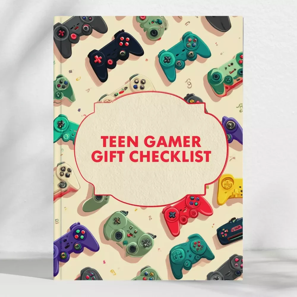 The Teen Gamer Gift Checklist | Ultimate Digital Download Guide for Parents & Friends | What to Get a Teen Gamer | Gaming Gift Ideas Printable