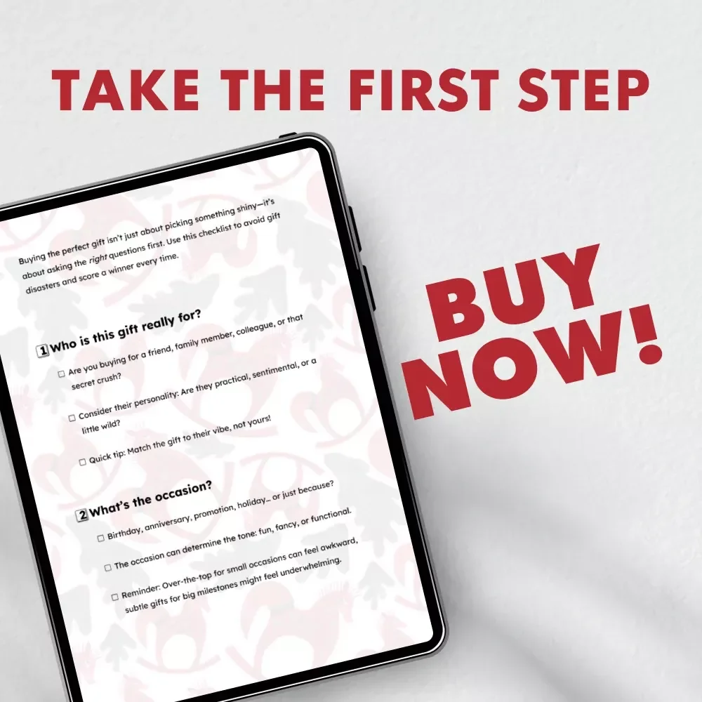 The “What to Ask Before Buying a Gift” Checklist – Essential Guide to Perfect Gift Giving