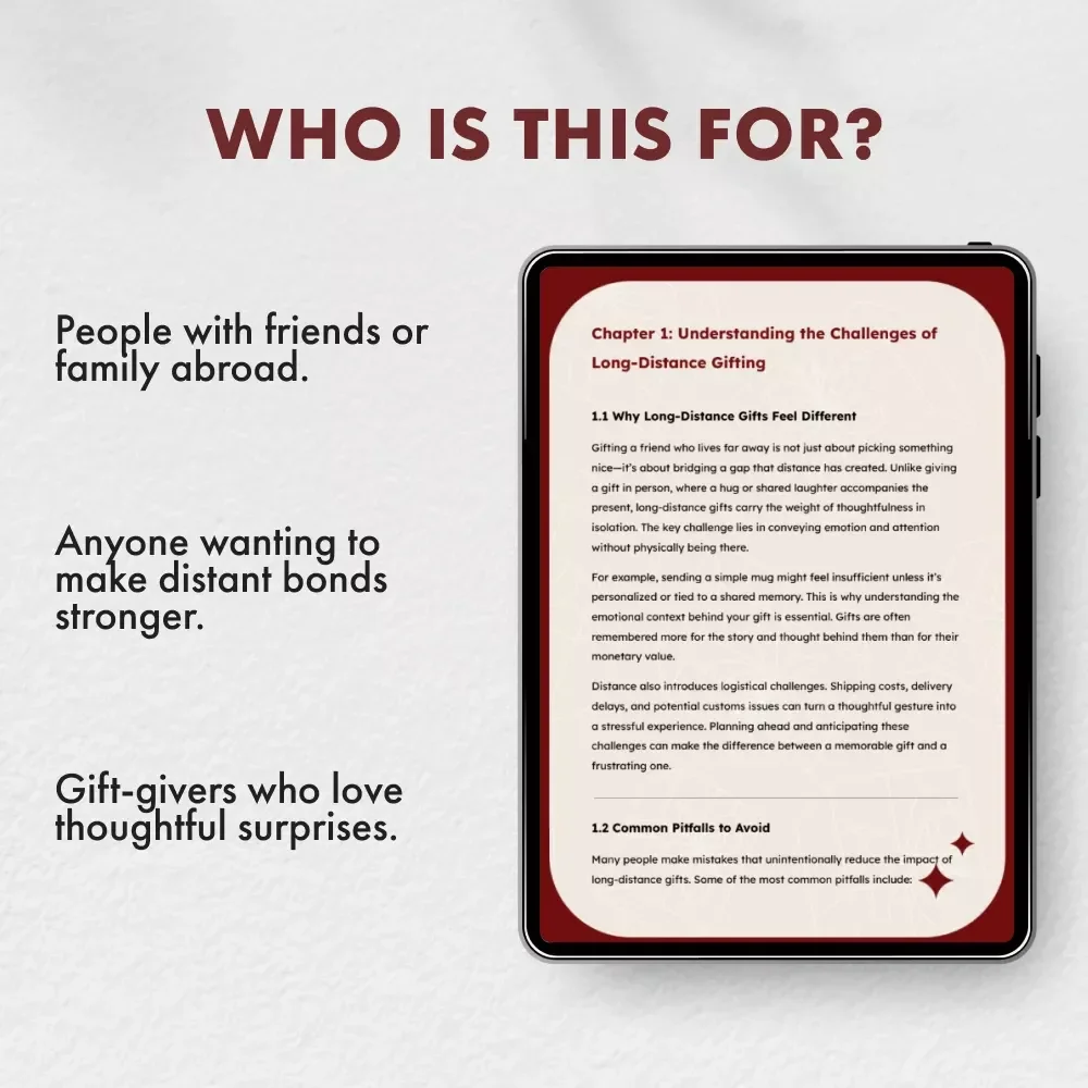 Distance Doesn’t Matter: Smart Ways to Send Gifts to Friends Far Away | Digital Guide for Long-Distance Gift Giving | How to Get Gifts for Friends Who Live Far Away