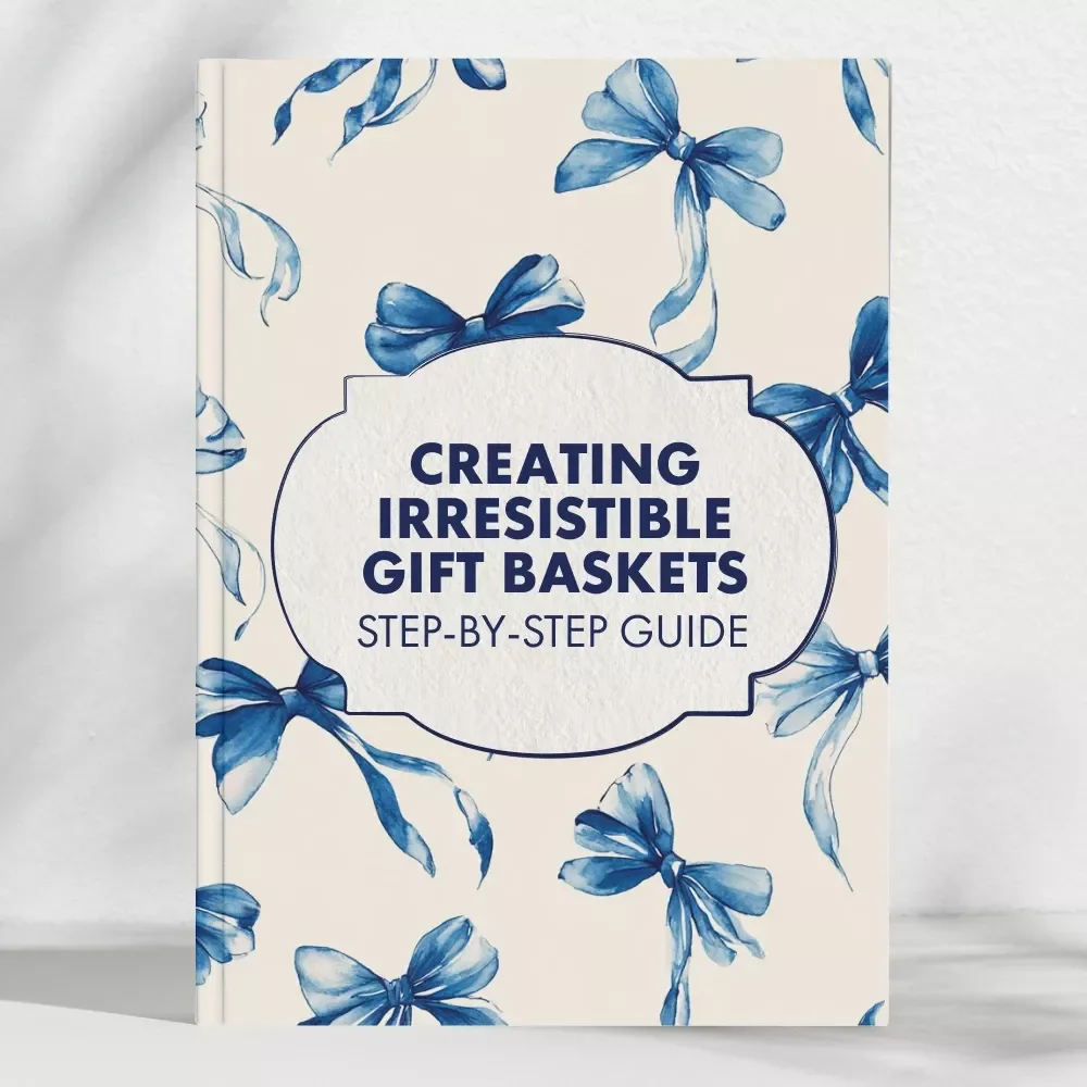 A Step-by-Step Guide to Creating Irresistible Gift Baskets | How to Make a Themed Gift Basket eBook for Thoughtful, Personalized Giving