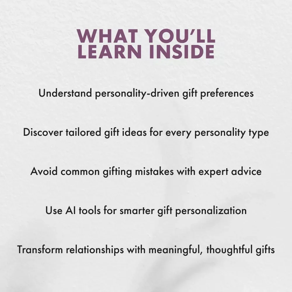 Tailored Gifts for Every Personality - A Comprehensive Guide to Thoughtful and Personalized Gift-Giving