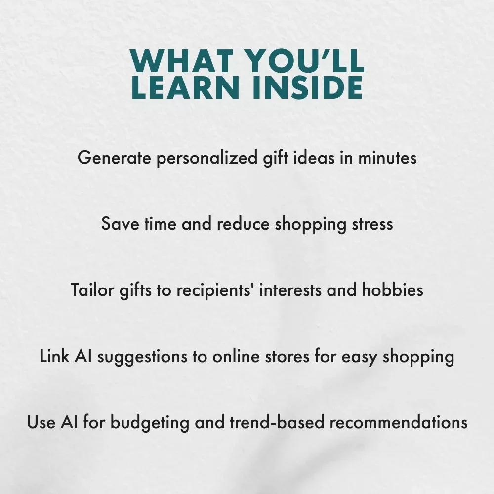 Using AI to Create Personalized Gift Lists in Minutes: A Step-by-Step Guide for Effortless Gift-Giving