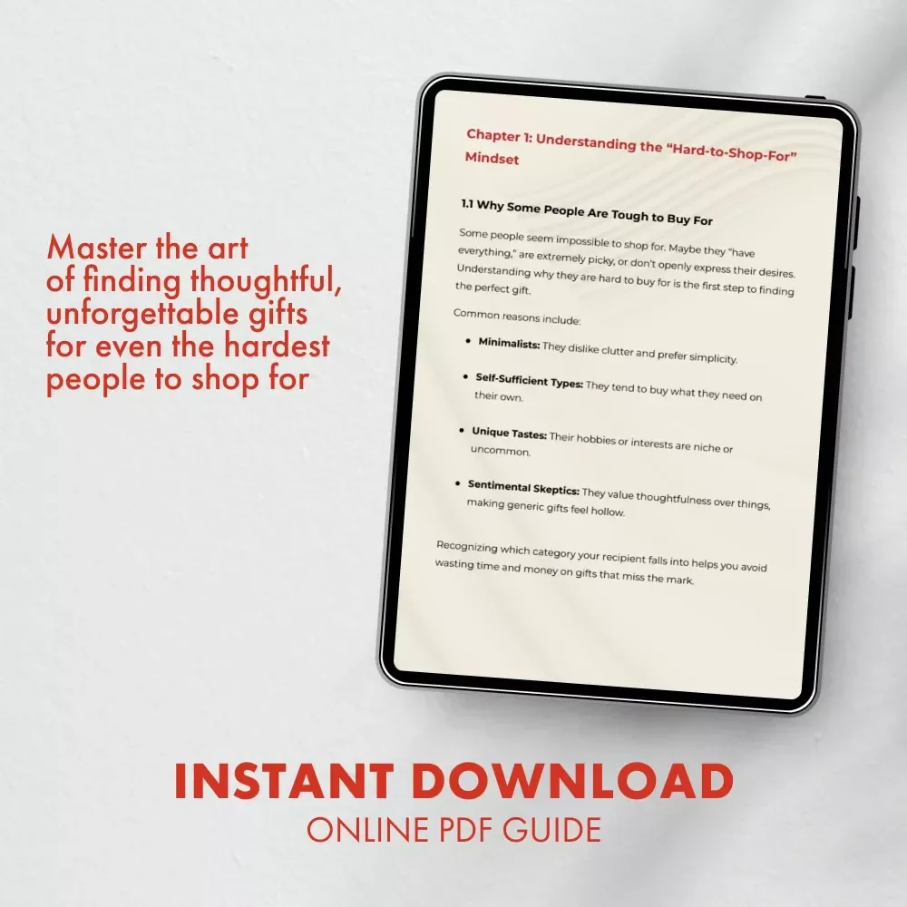 The Art of the Impossible Gift: How to Delight Someone Hard to Shop For | Gift-Giving Guide | How to Choose a Gift for Someone Hard to Shop For | Perfect Gift Ideas for Difficult People