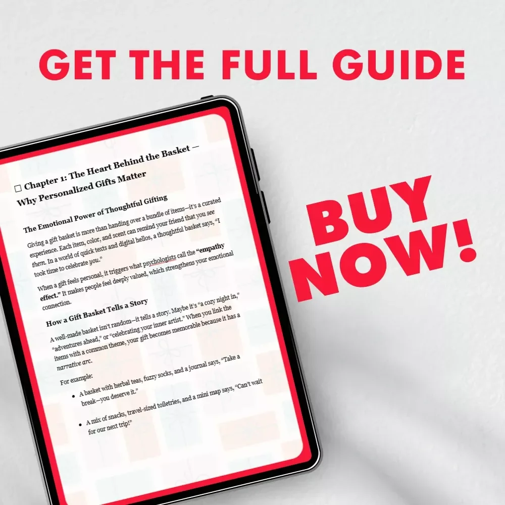 Creative Basket Ideas to Delight Your Friends | Digital Guide for Unique and Personalized Gifting | Best Gift Basket Ideas for Friends