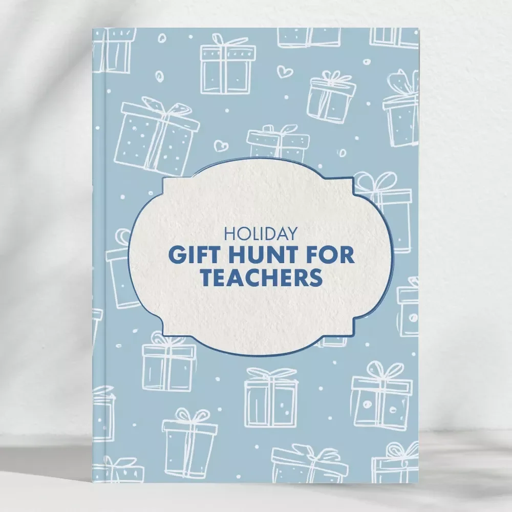 Holiday Gift Hunt for Teachers | Printable Holiday Gift Checklist | How to Find Gifts for Teachers for Holidays | Teacher Appreciation Gift Guide