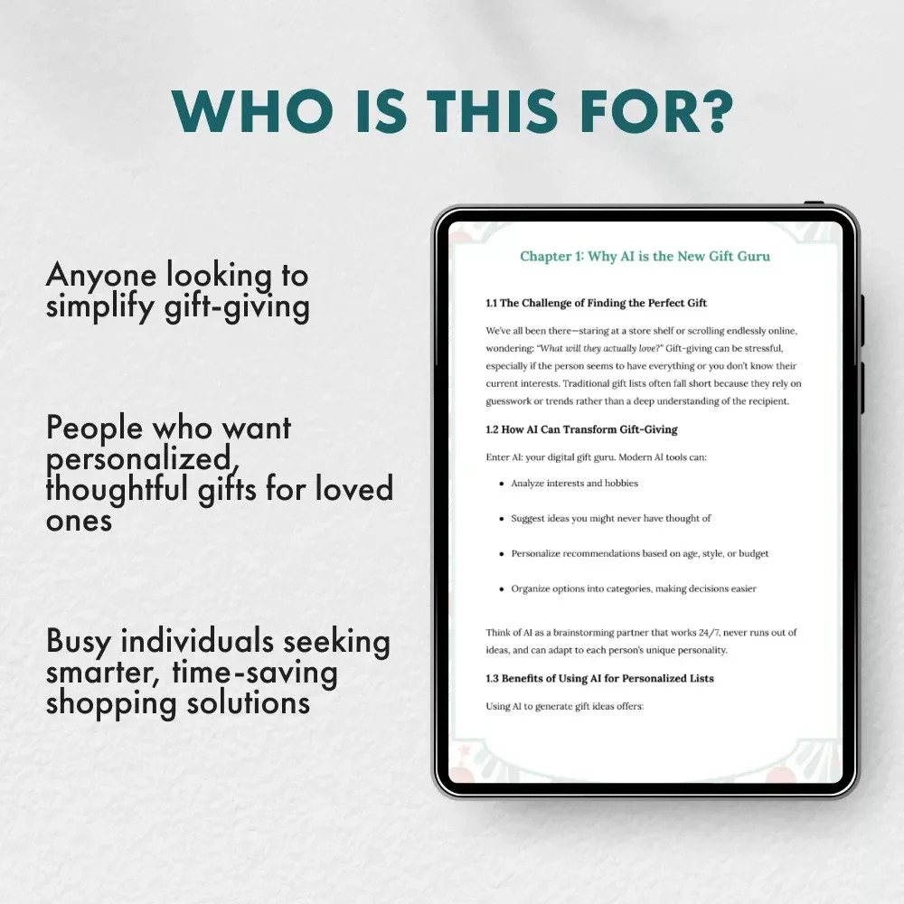 Using AI to Create Personalized Gift Lists in Minutes: A Step-by-Step Guide for Effortless Gift-Giving