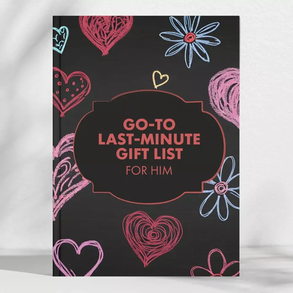 Your Go-To Last-Minute Gift List for Him | Printable Checklist for Thoughtful Girlfriends | Best Last-Minute Gifts for Boyfriend | Instant Digital Download