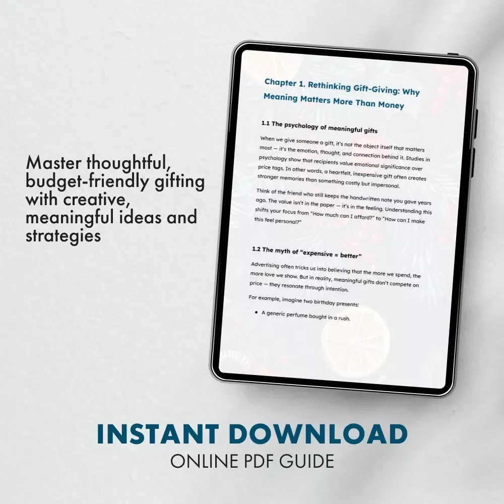 Smart Giving on a Small Budget: How to Choose a Gift When Budget is Limited - A Practical Guide