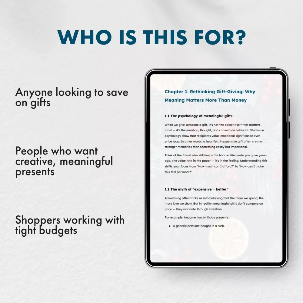 Smart Giving on a Small Budget: How to Choose a Gift When Budget is Limited - A Practical Guide