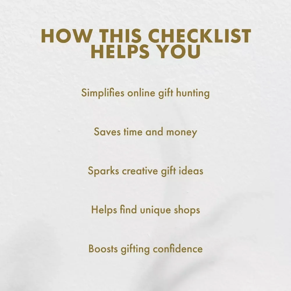 How to Find Fun Gifts for Friends Online – Printable Gift Finder Checklist | Digital Download Guide for Thoughtful and Unique Presents