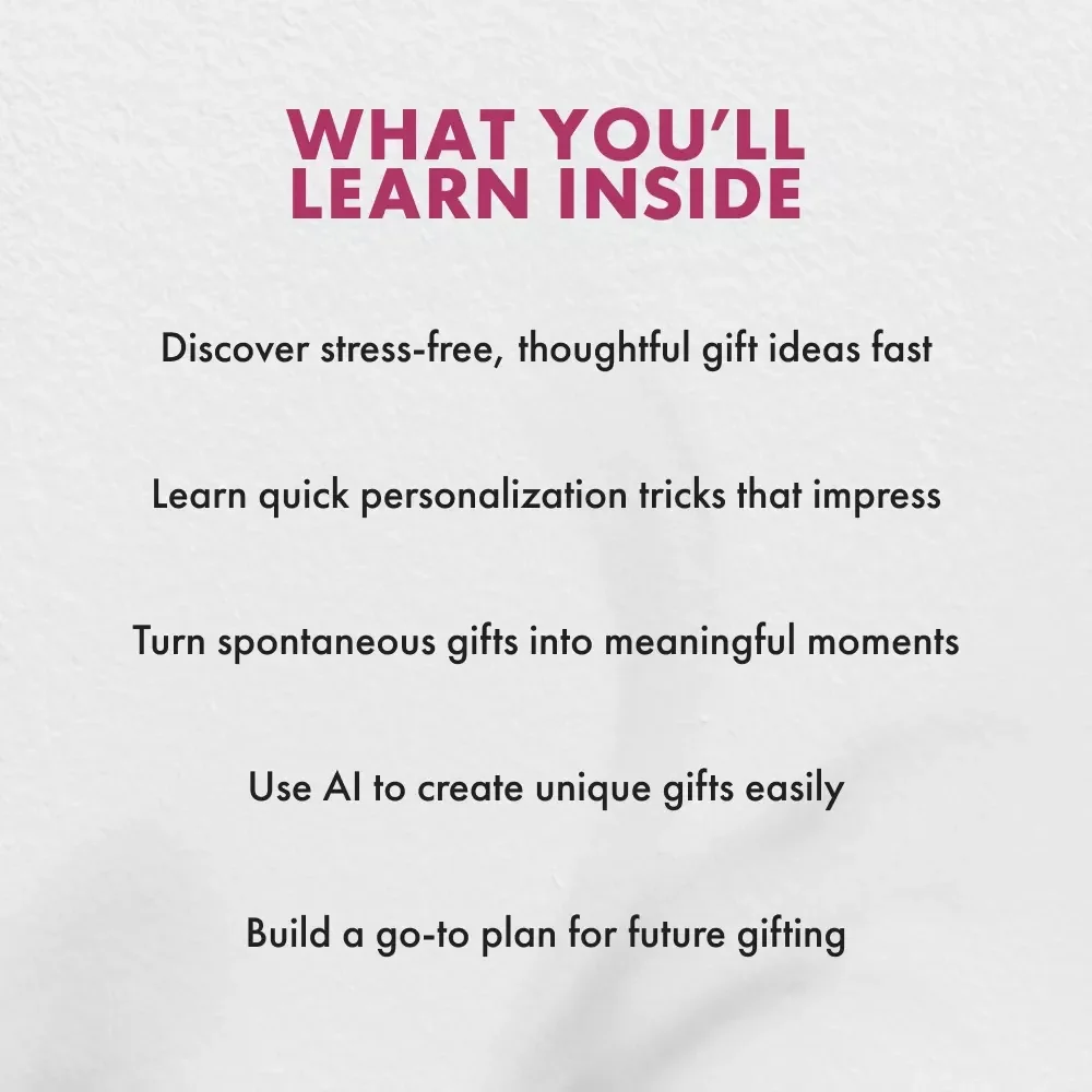 Meaningful Gifts When Time’s Running Out | Best Last-Minute Gifts for Your Partner | Digital eBook Guide