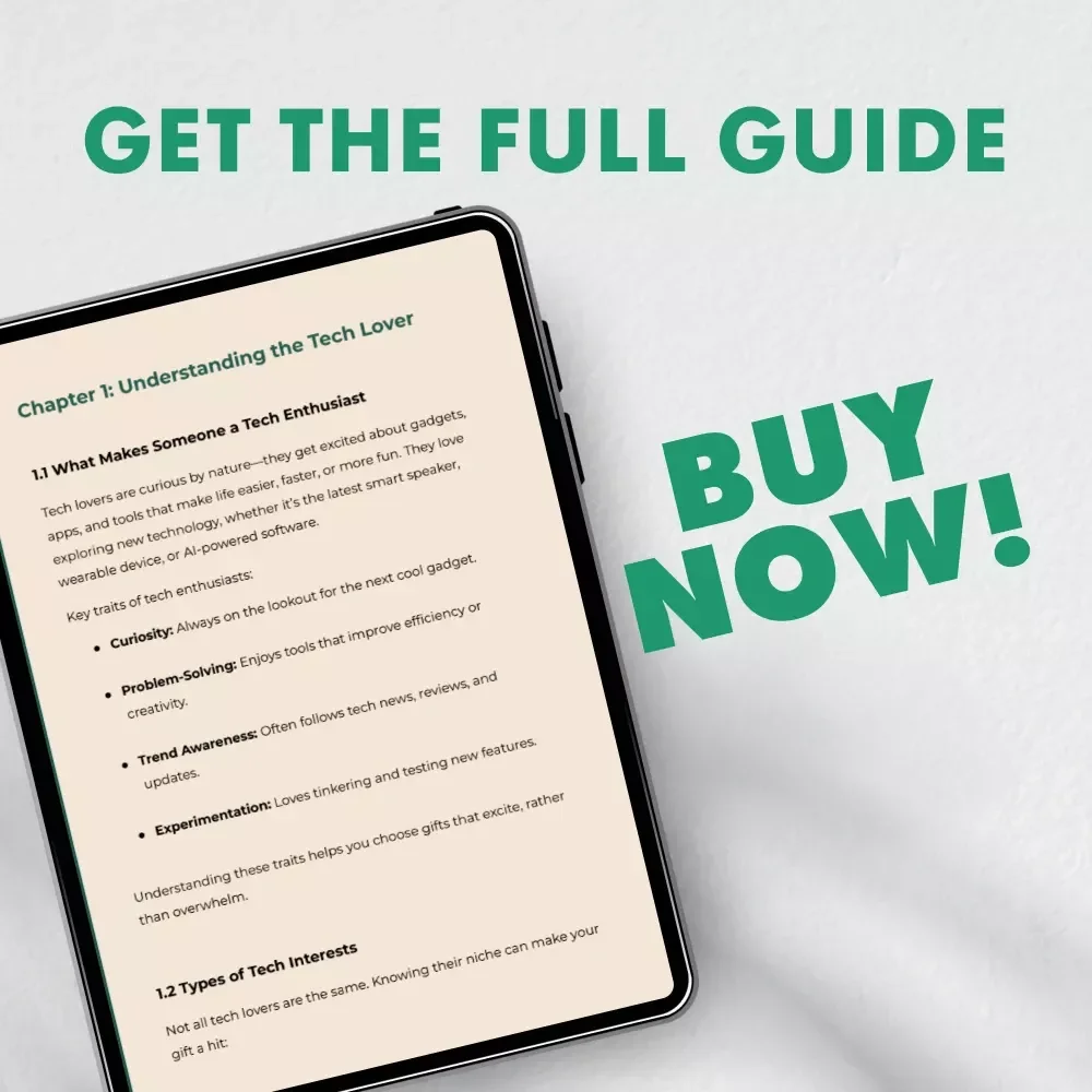 Smart Tech Gifts Without Breaking the Bank | Budget-Friendly Guide for What to Get Someone Who Likes Tech on a Budget | Digital eBook & Gift Ideas for Tech Lovers