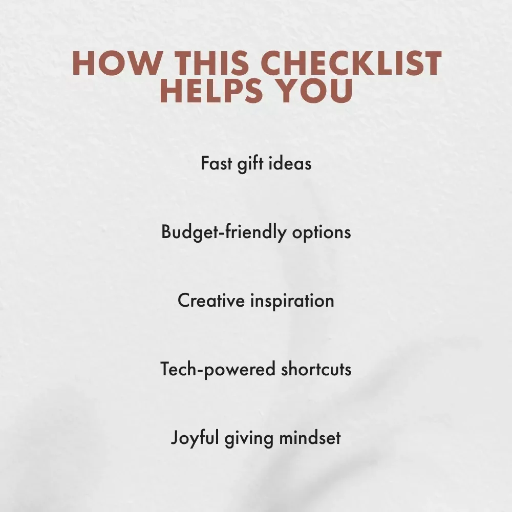 The Last-Minute Kid Gift Finder | Printable Checklist for Parents | Digital Download Guide on How to Find Gifts for Kids Last-Minute | Quick, Creative, and Stress-Free Gifting Ideas