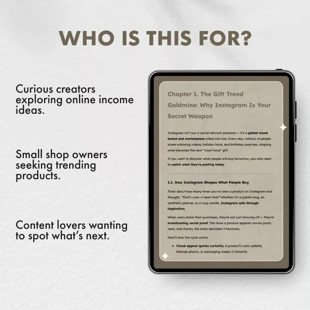 Finding Trending Gifts on Instagram with AI Smarts | Digital Guide for Creators, Online Sellers & Trend Hunters | How to Find Trending Gifts on Instagram Using AI Tools