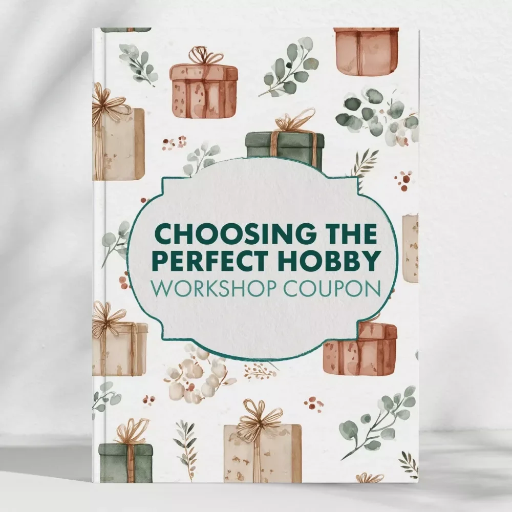 Choosing the Perfect Hobby Workshop Coupon | eBook Guide for How to Choose a Gift Coupon for a Hobby Workshop | Digital Download for Thoughtful Gift Givers