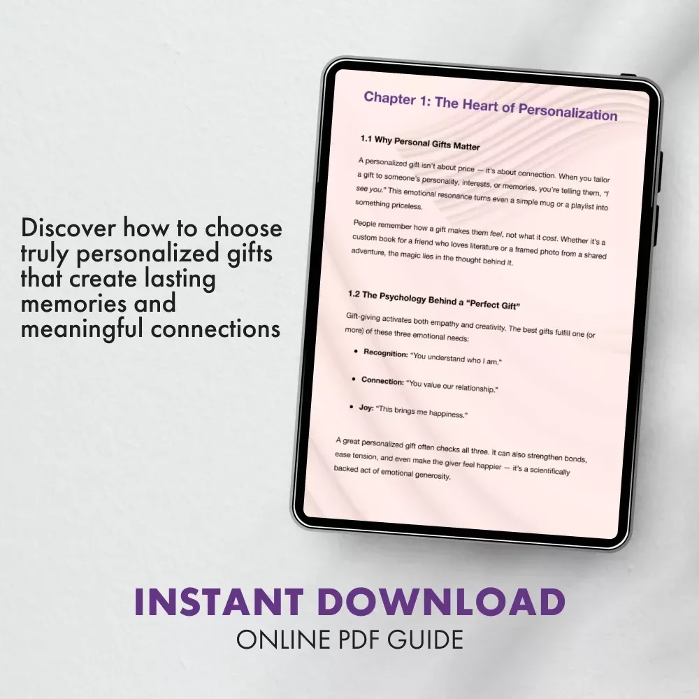 How to Find Truly Personalized Gift Ideas - The Ultimate Guide to Perfect, Thoughtful Gifts