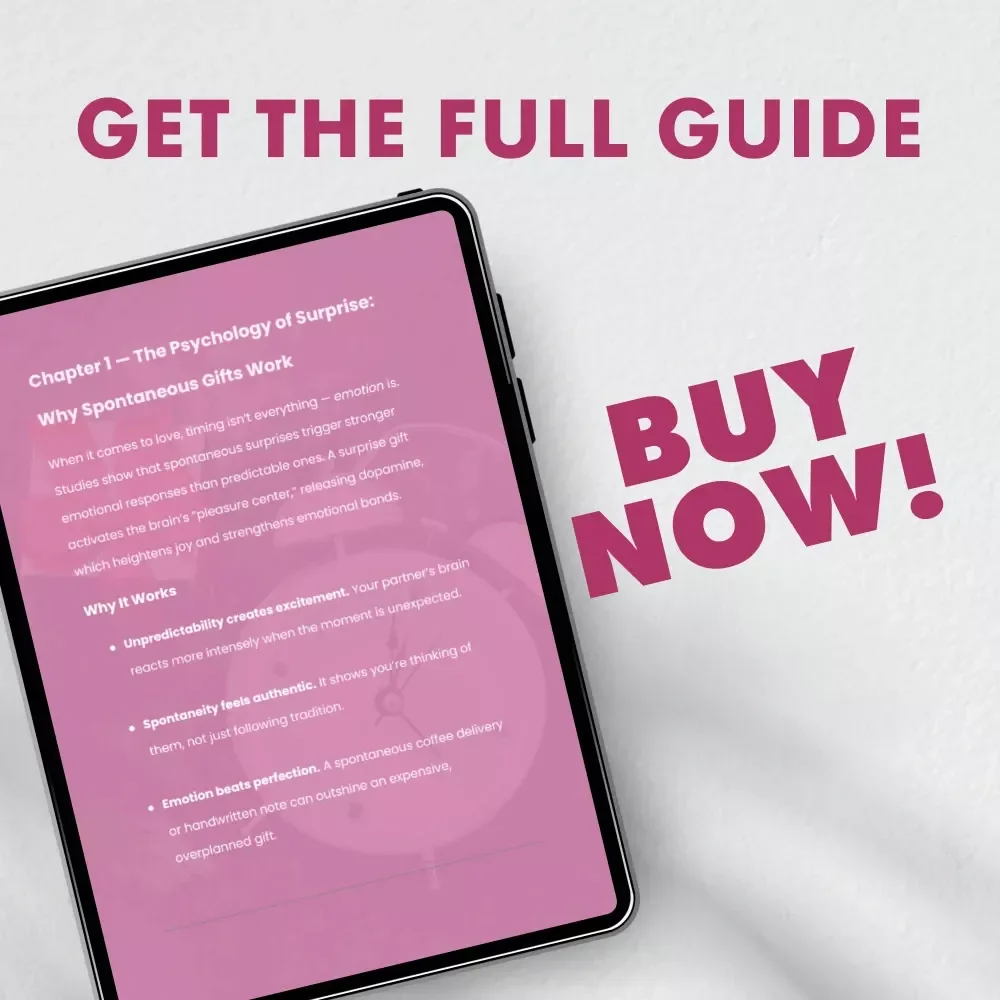 Meaningful Gifts When Time’s Running Out | Best Last-Minute Gifts for Your Partner | Digital eBook Guide