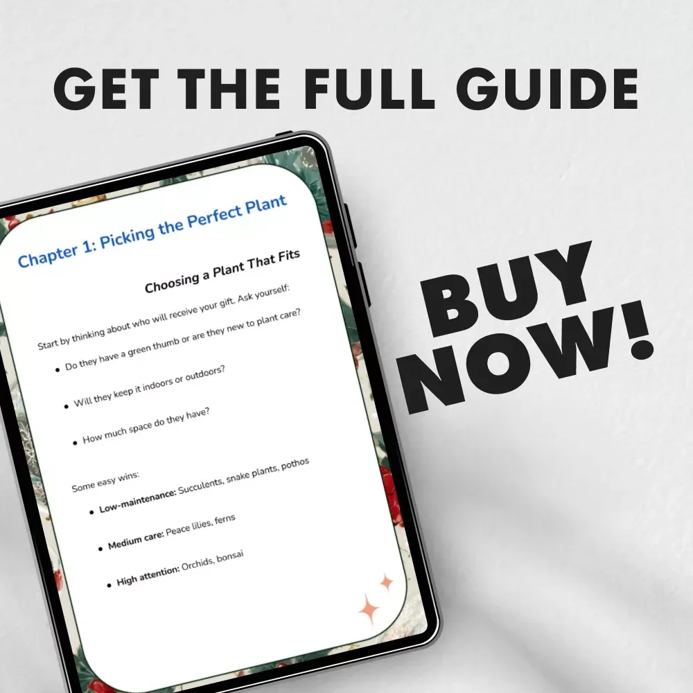 Green Gifts Made Simple | Eco-Friendly Plant Gift Guide, DIY Container Ideas & AI Design Tips | Digital Download eBook for Sustainable Gifting