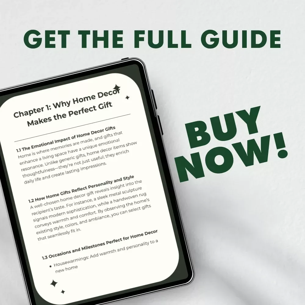 Home Decor Gift Ideas That Wow – A Complete Guide for Thoughtful Home Decor Gifts