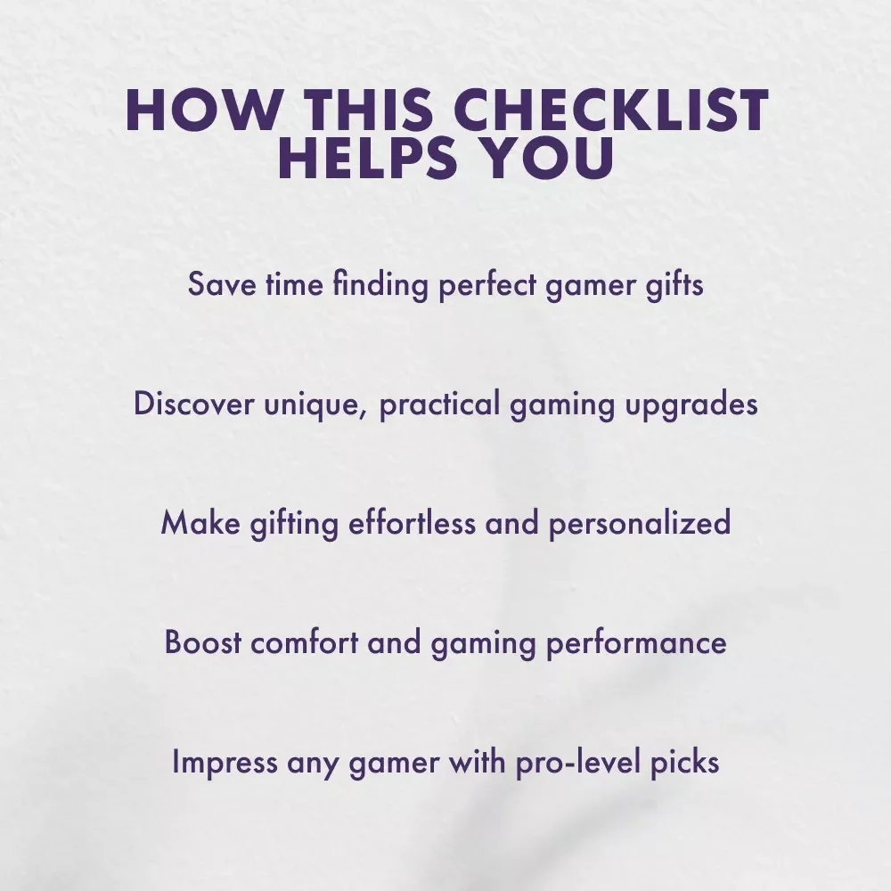 A Checklist for Spoiling the Gamer in Your Life | Digital Download Guide to the Top Gifts for Gamers, Perfect Gift Ideas for Every Gaming Enthusiast