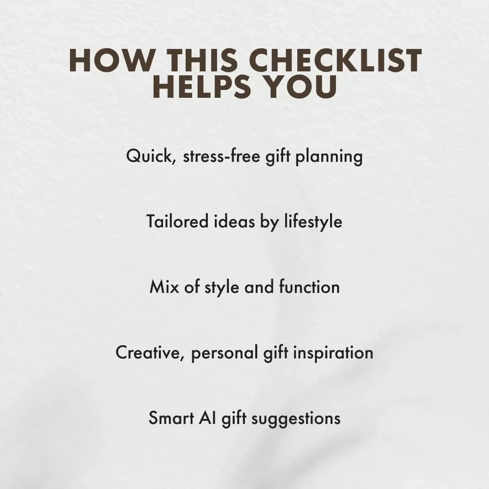 Beach-Themed Gift Checklist | Digital Beach Lover’s Guide for Unique Coastal, Tropical & Nautical Gift Ideas | Printable Beach Themed Gifts Planner