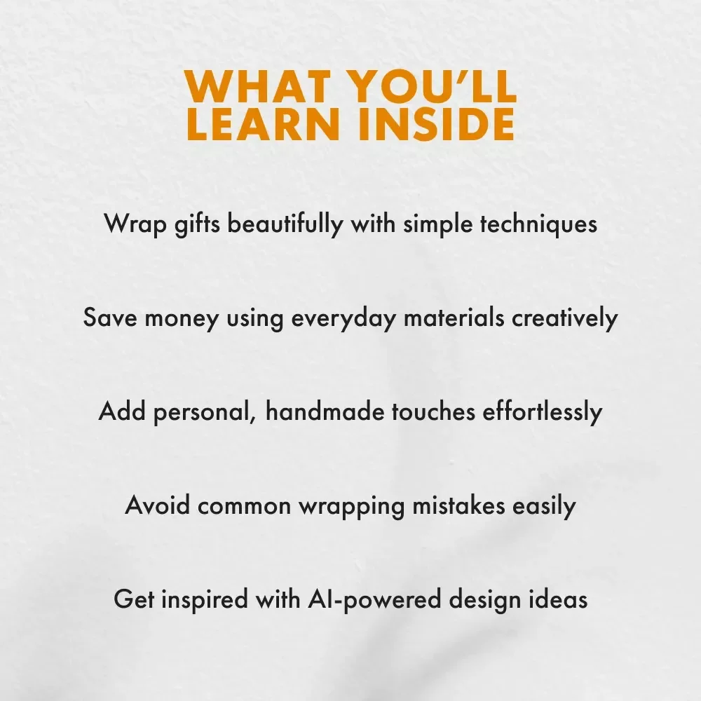 Creative Gift Wrapping Ideas You Can Do at Home | DIY Gift Wrapping Guide | Eco-Friendly Wrapping | Printable eBook | Creative Holiday Wrapping Inspiration
