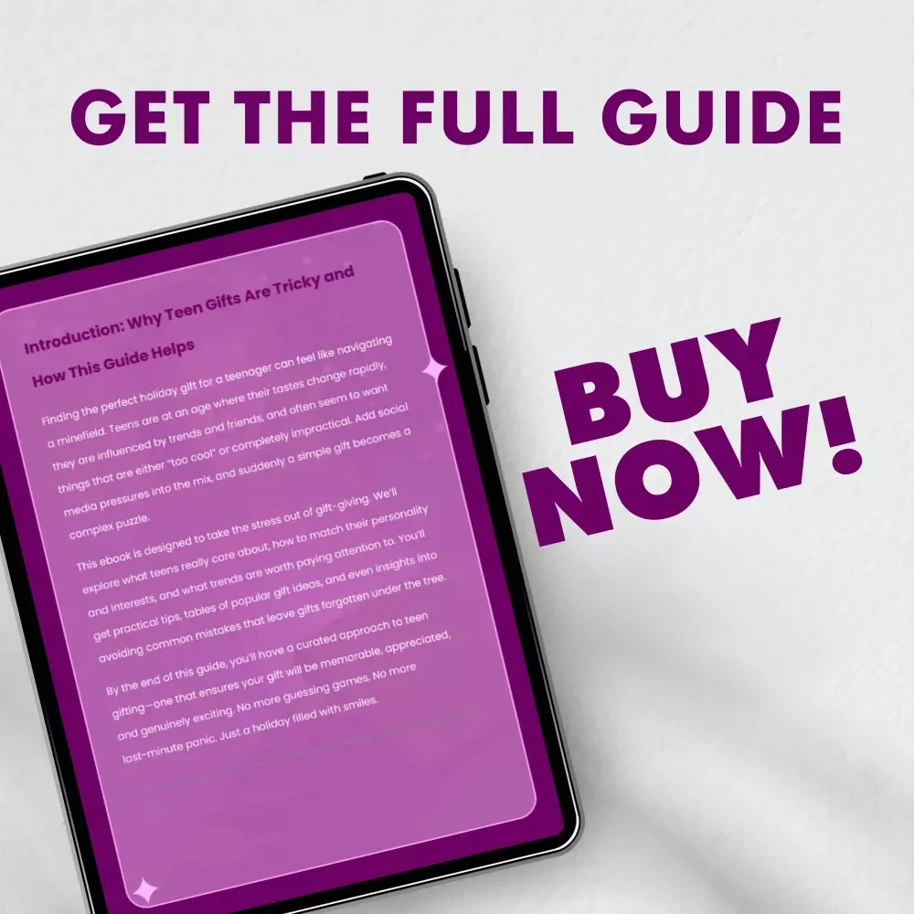 Holiday Gift Magic for Teens – Ultimate Holiday Gifts for Teens Guide | Digital Download eBook for Parents & Gift Shoppers