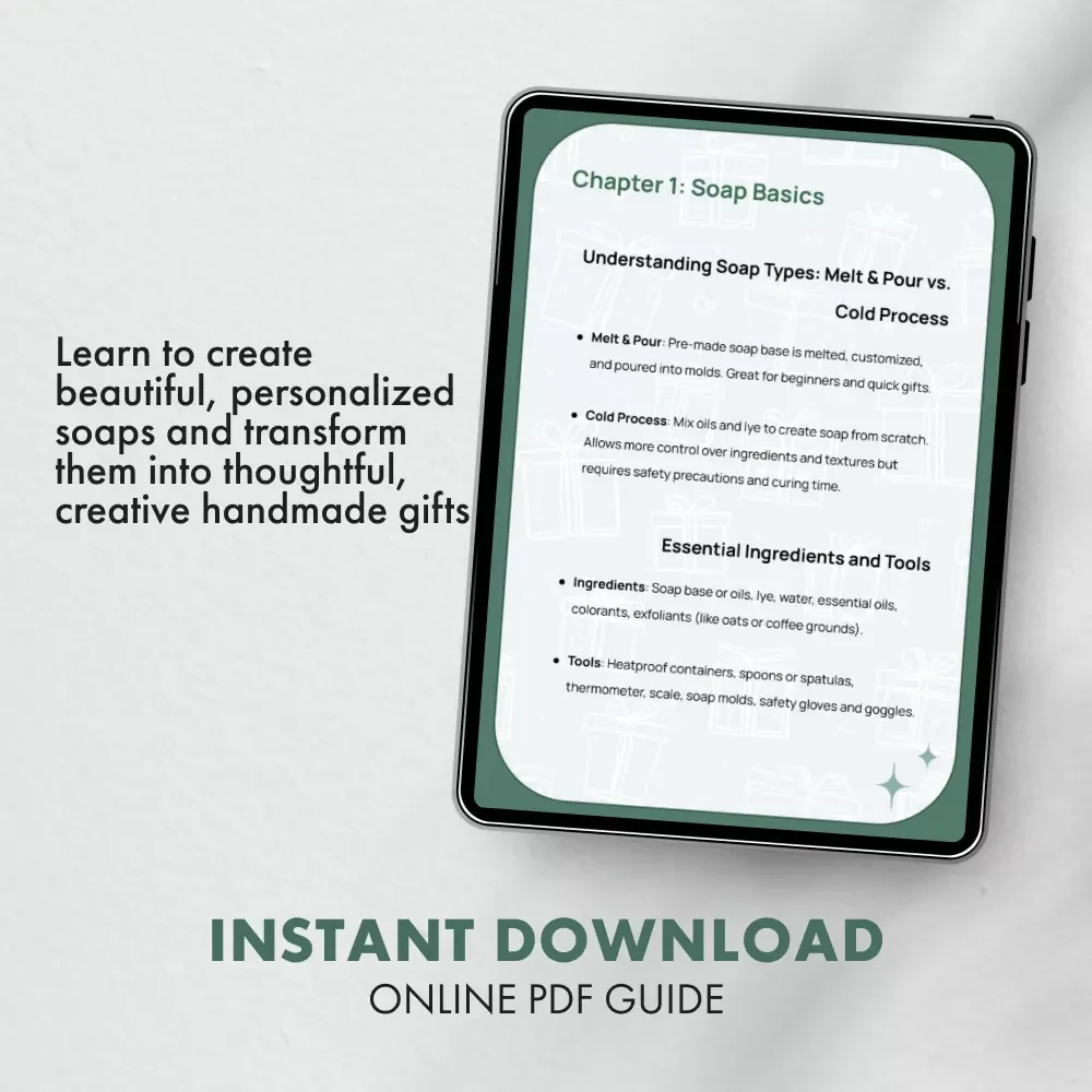 Crafting Homemade Soaps for Gifts | How to Make Homemade Soaps to Give as a Gift | DIY Soap Making Guide for Beginners and Creatives