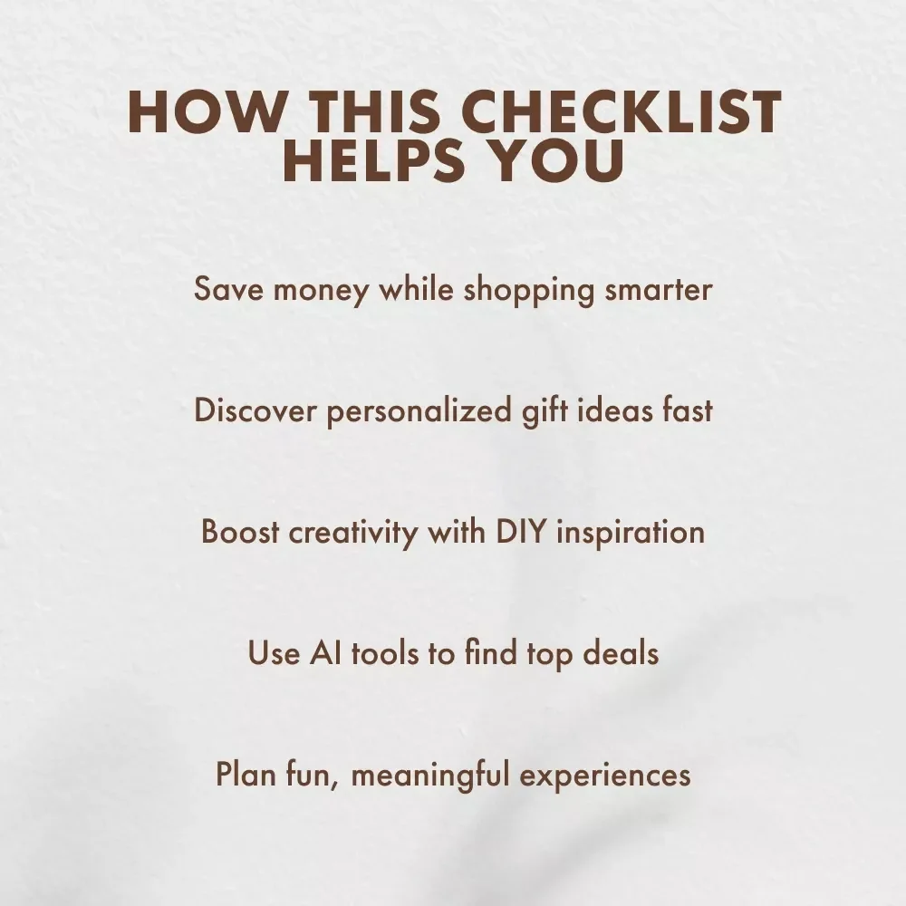 Teen Gift Hunter | Printable Checklist | How to Find Gifts for Teens on a Budget | Digital Download Gift Guide for Parents & Shoppers