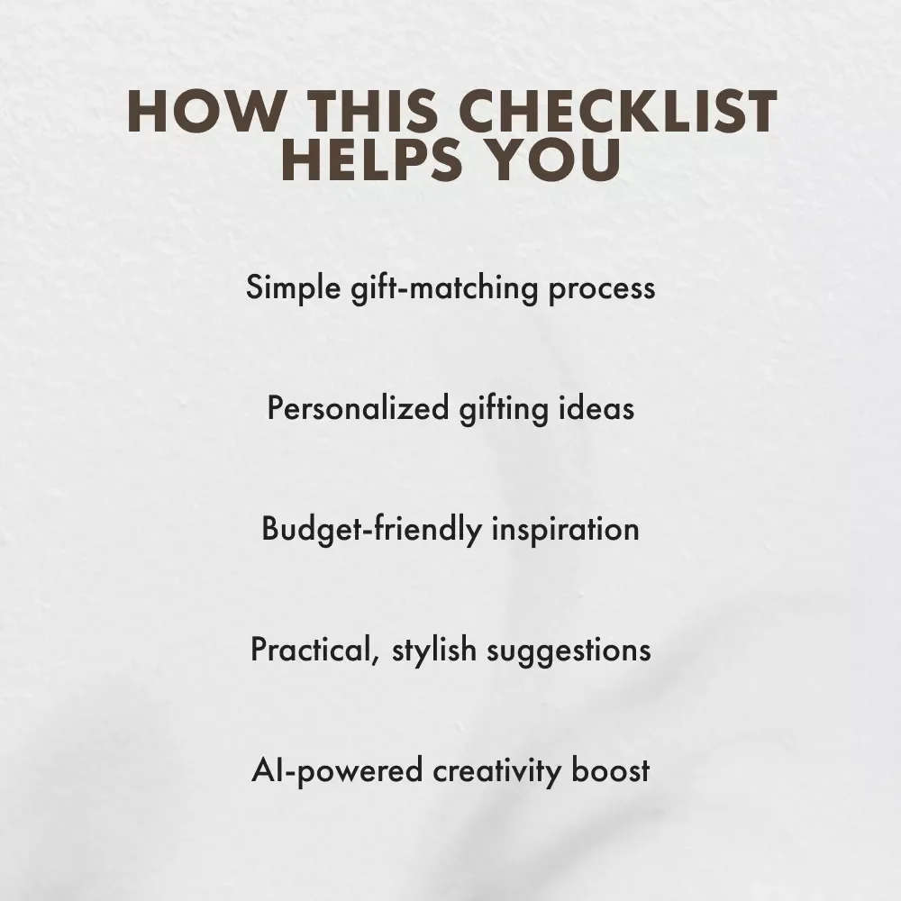 Cat-Themed Gift Checklist | Ultimate Digital Download for Cat Lovers | Cat Themed Gifts Guide for Perfect Presents