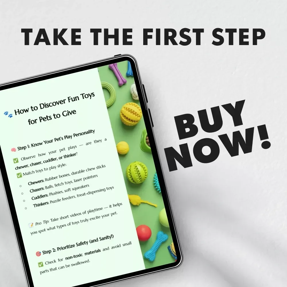 How to Discover Fun Toys for Pets to Give | Printable Pet Toy Finder Checklist | Digital Download Guide for Pet Lovers | Pet Gift Ideas for Cats & Dogs | How to Find Fun Toys for Pets to Give