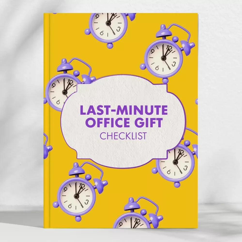 Last-Minute Office Gift Checklist | Instant Download | Best Last-Minute Gifts for Your Office, Coworkers & Team | Digital Printable Gift Planner