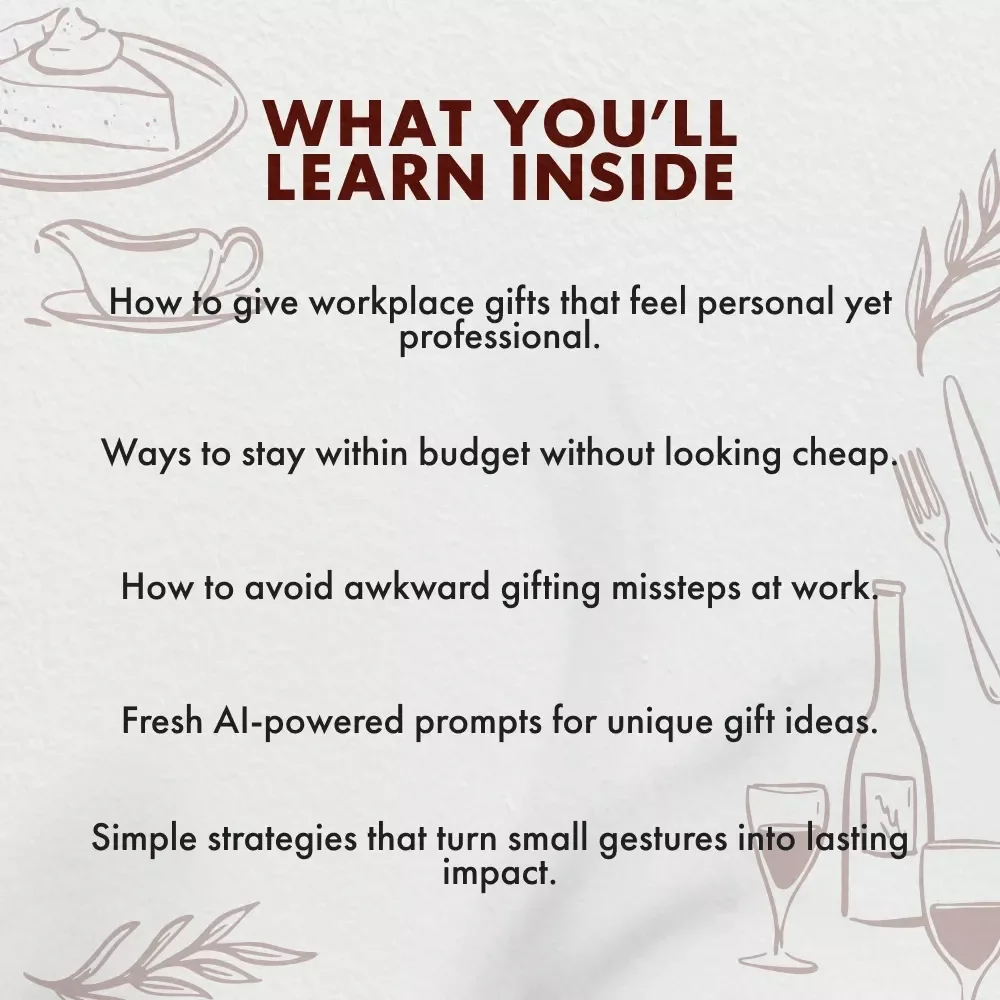 Picking Thanksgiving Gifts for Coworkers | How to Pick Gifts for Coworkers for Thanksgiving | Digital Guide for Office Gift Etiquette, Budgeting & Creative Ideas