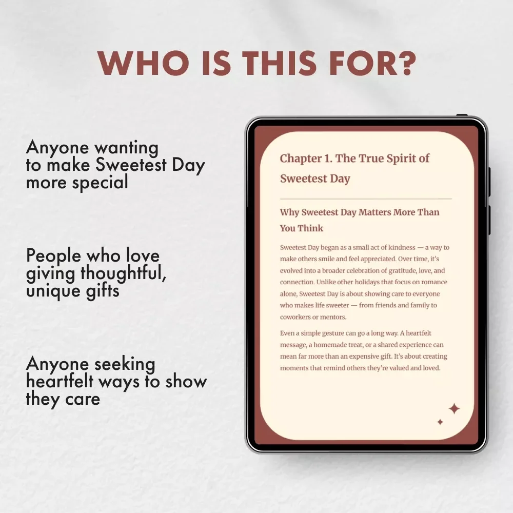 Sweetest Day Gifts That Make Hearts Smile | Digital Guide for Thoughtful Gift Giving, Creative Ideas & Meaningful Moments