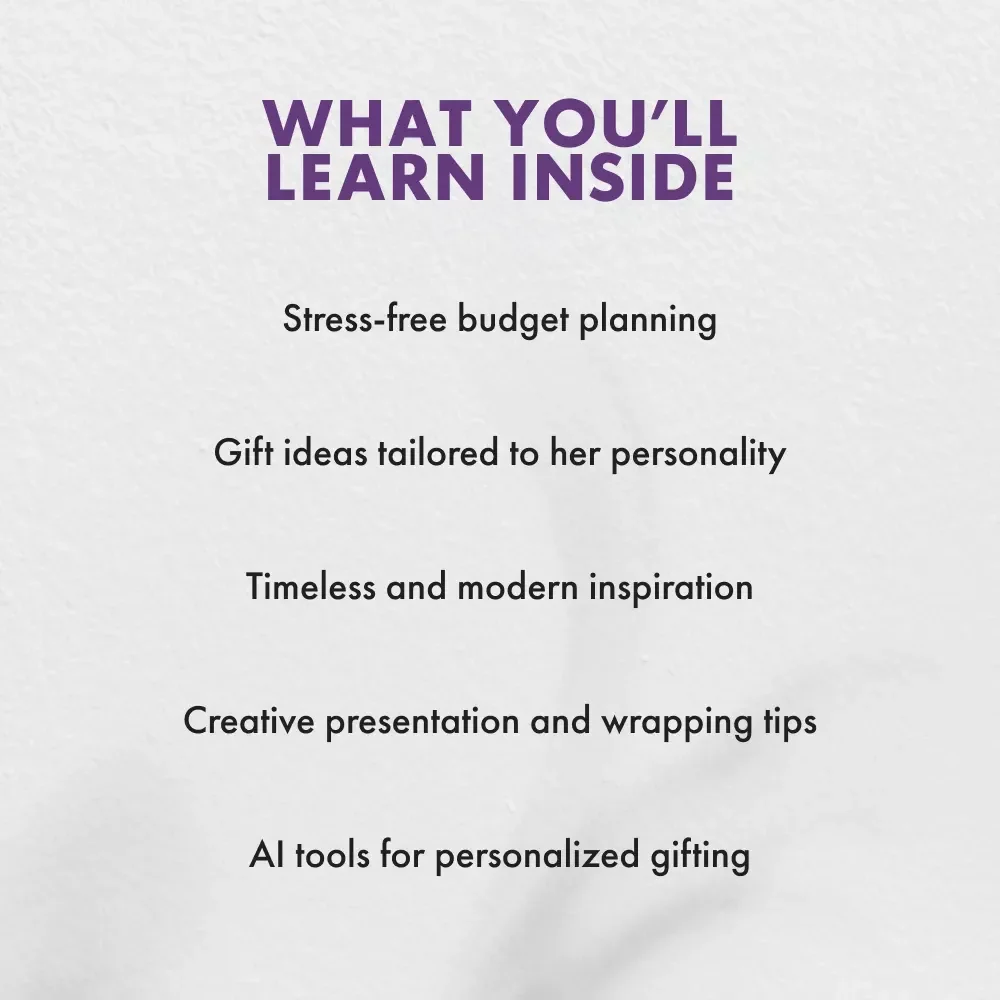Mother’s Day Magic: How to Pick a Perfect Gift | Thoughtful eBook Guide for How to Pick Gifts for Mother’s Day | Gift-Giving Ideas, AI Tips & Inspiration for Every Type of Mom