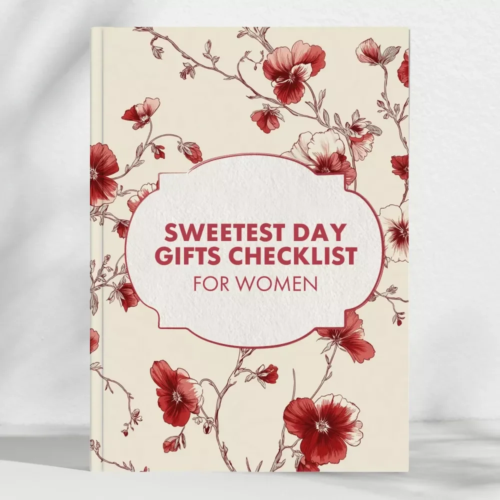 Sweetest Day Gifts for Women Checklist | Printable Gift Planning Guide | Romantic & Thoughtful Gift Ideas for Her | Digital Download