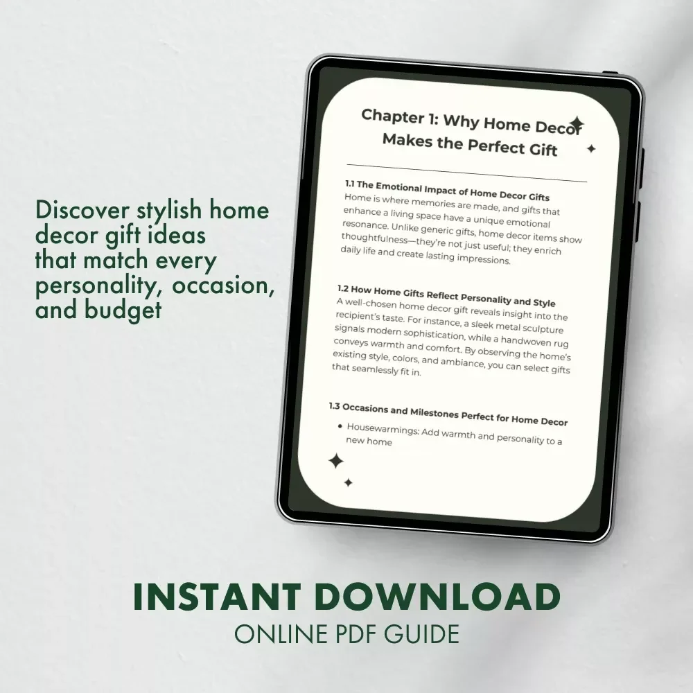 Home Decor Gift Ideas That Wow – A Complete Guide for Thoughtful Home Decor Gifts