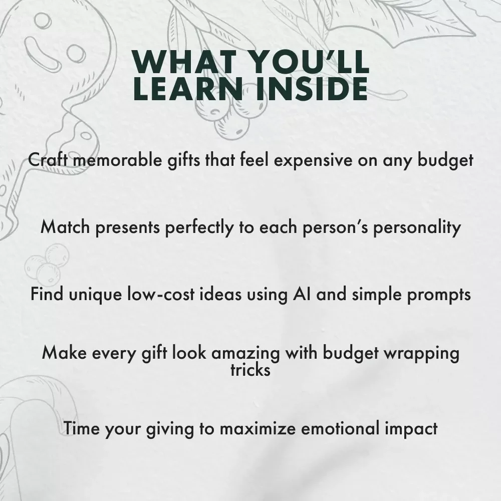 Cheap Christmas Gifts That Wow | Affordable Holiday Gift Ideas Guide | Budget-Friendly eBook for Thoughtful, Cheap Christmas Gifts That Impress