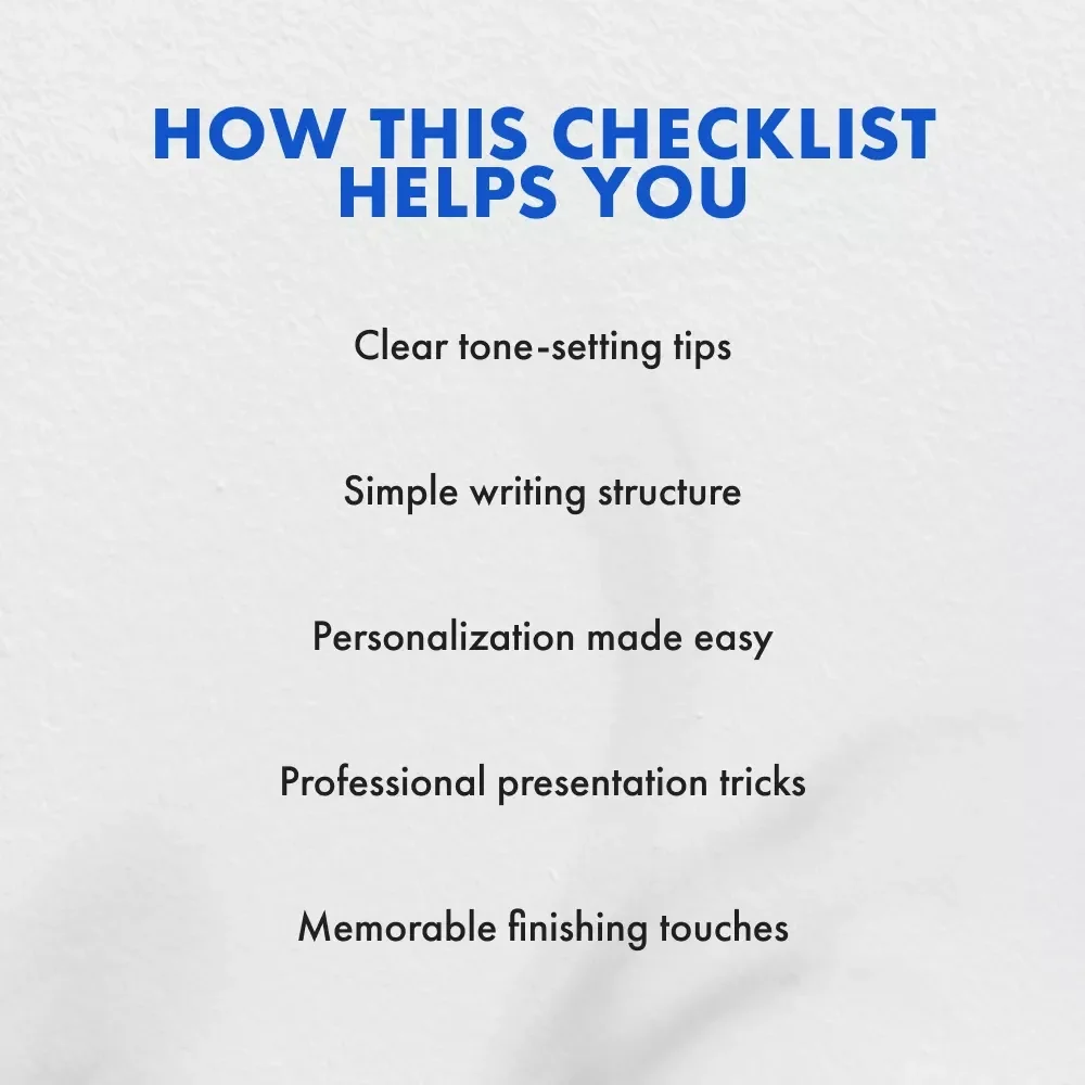 How to Include a Gift Note in a Bundle Checklist | Printable Gift Note Guide | Digital Download for Thoughtful Gifting & Bundle Presentation