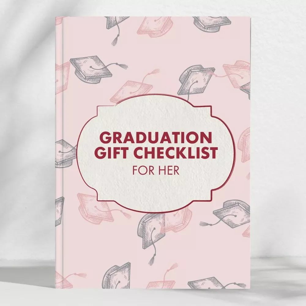 The Ultimate Graduation Gift Checklist for Her | Printable Guide for College Graduation Gifts for Her | Digital Download Gift Planner