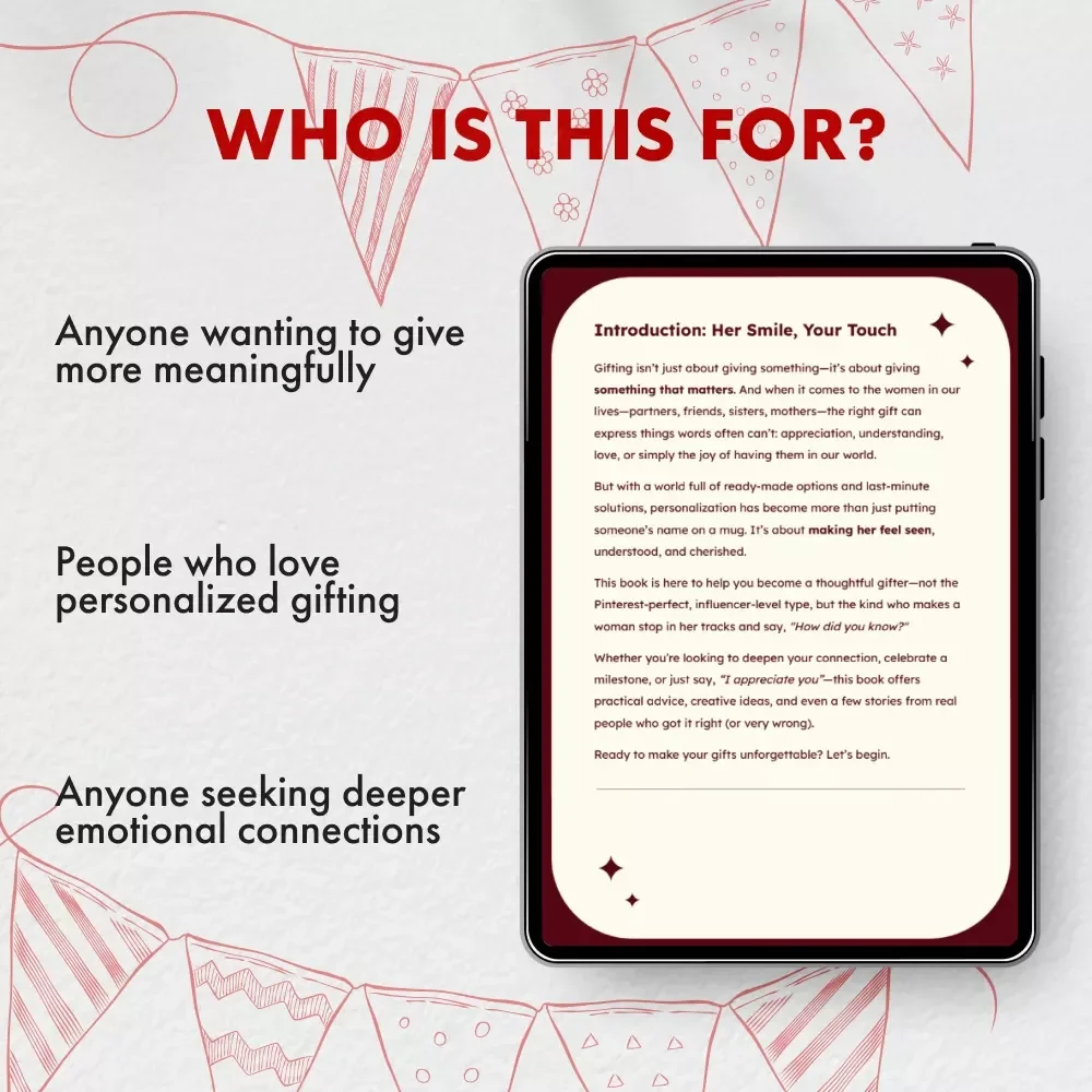 The Art of Thoughtful Gifting for Women | eBook on Personalized Gifts for Her | Digital Download Guide to Meaningful Presents & Emotional Connections