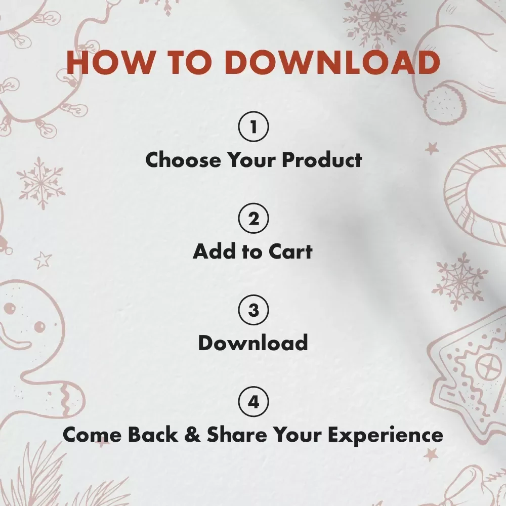 Secret Santa Gift Checklist for Coworkers | Printable Holiday Gift Guide | Fun & Easy Secret Santa Gift Ideas for Coworkers | Digital Download