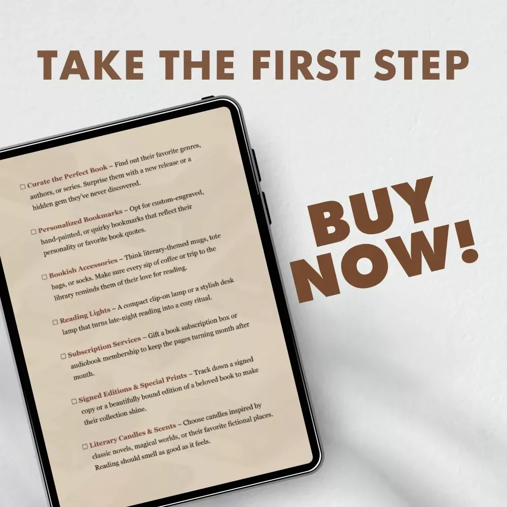 The Book Lover’s Wishlist | Digital Download Guide for Readers | eBook Gift Ideas, Bookish Accessories, Reading Nook Essentials & Literary Gifts Inspiration